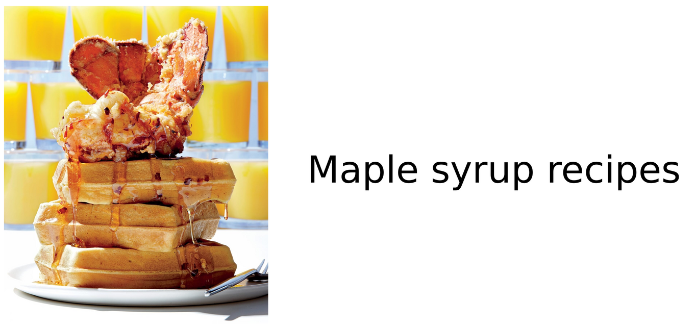 rsz maple syrup recipes